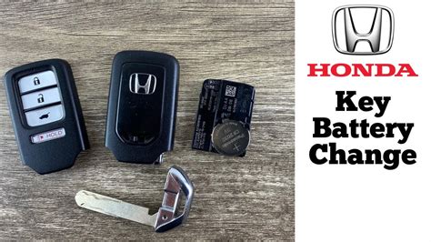 honda smart card replacement|HONDA Smart Key / Keyless / Key FOB Battery Replacement.